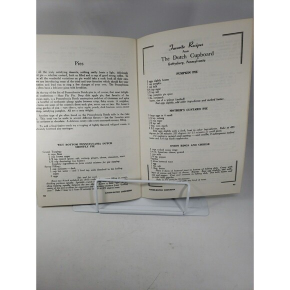 Amish Dutch Cookbook Ruth Redcay c1960s MCM Recipes from PA Restaurants Hotels - Picture 14 of 16